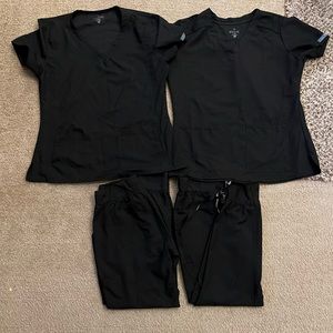 Black Med Couture scrubs
